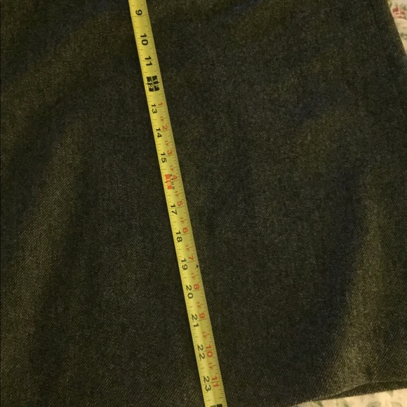 NWT Lord & Taylor lined grey tweed skirt - Picture 5 of 15